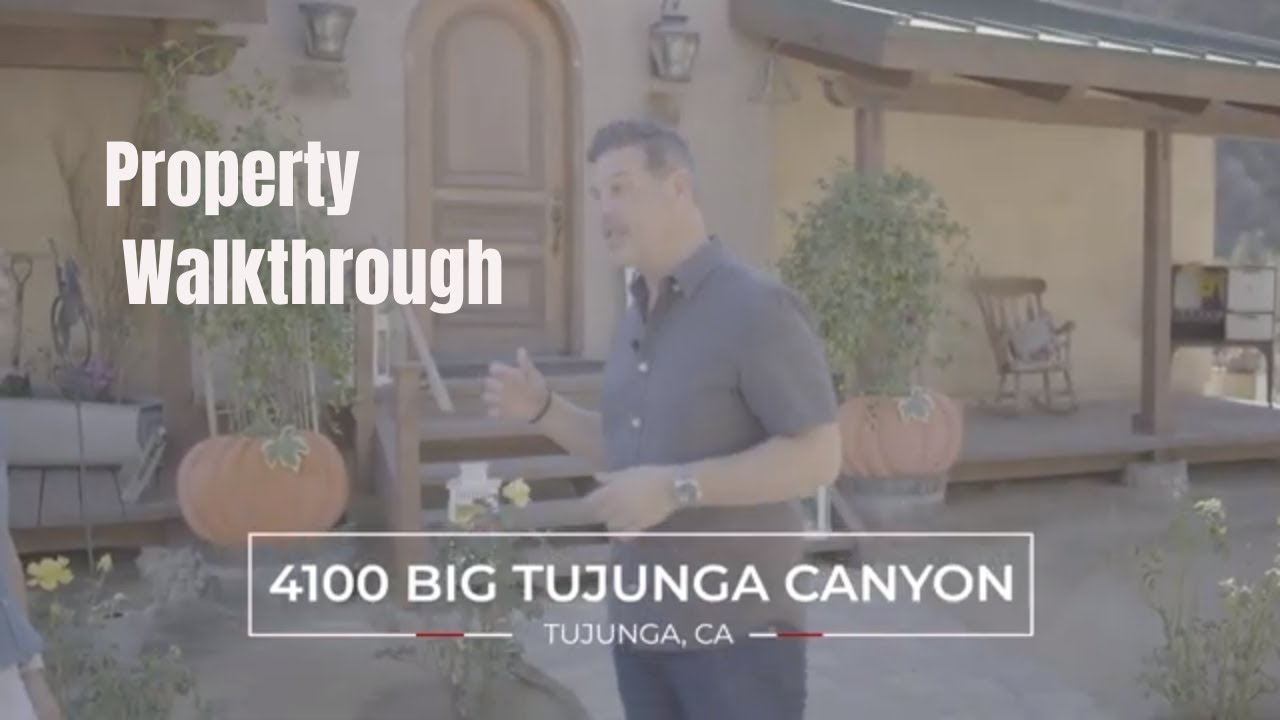 Walk Through of 4100 Big Tujunga Canyon Rd. in the Angeles National Forest