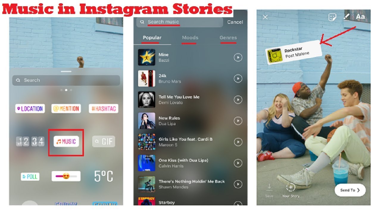 How to add background music to your Instagram Stories and surprise your  friends