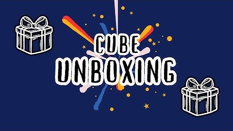 Pyraminx Cube Unboxing