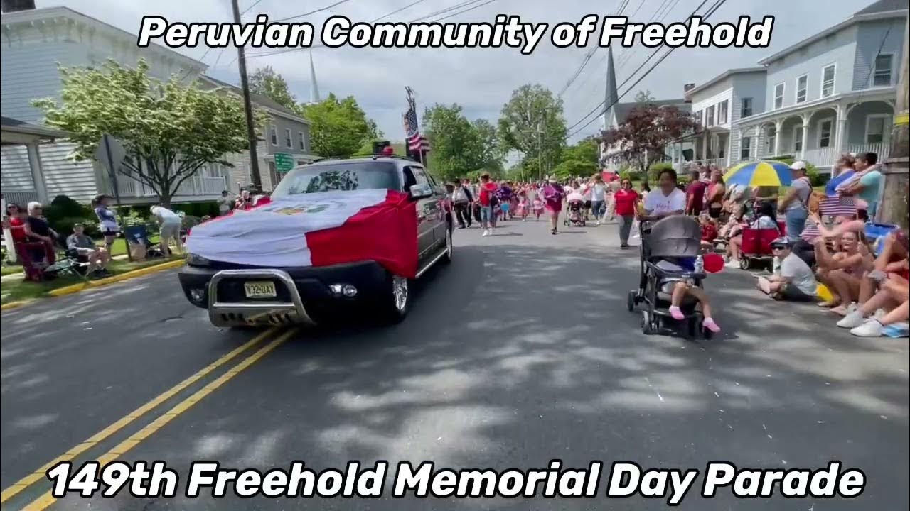 149th FREEHOLD MEMORIAL DAY PARADE PERUVIAN COMMUNITY OF FREEHOLD