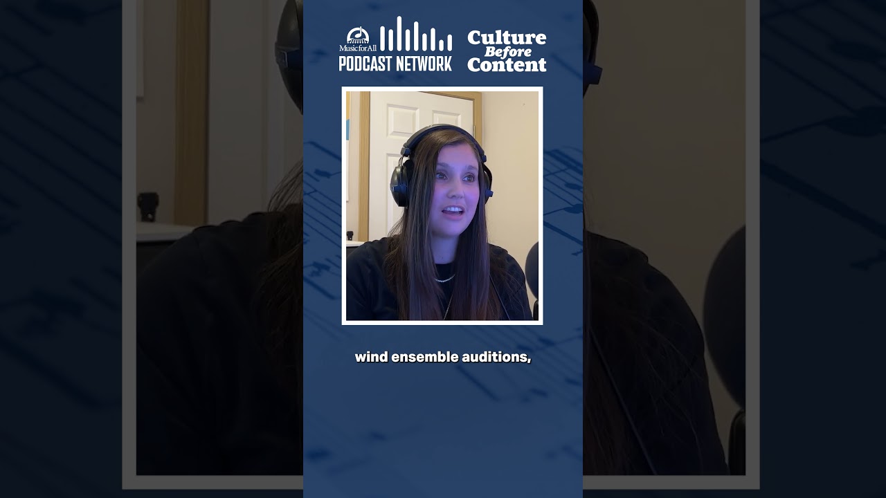 The characteristics of a high-level ensemble student | Aliyah Jackson on Culture Before Content