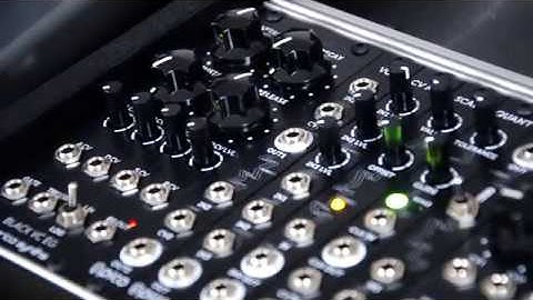 Erica Synths case with modules unboxing