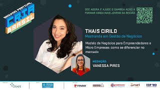 Modelo de Negócios para Empreendedores e Micro Empresas - Segundo Festival Cria Brasil