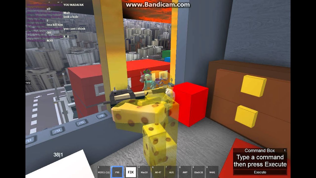 Roblox The Mad Stranger Youtube - glock 18 xmas skin roblox