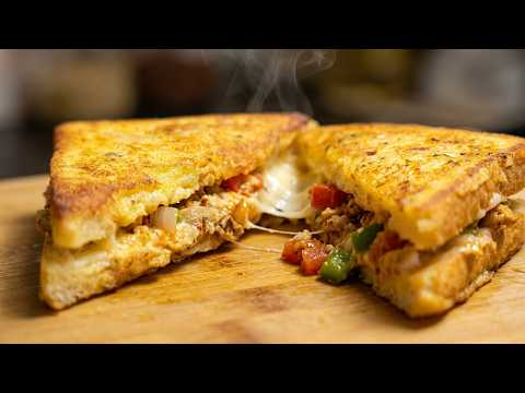 French Chicken Sandwich Recipe | Crispy, Cheesy & Delicious Sandwich at Home