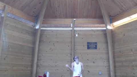 (Juggling) sprung cascade 3 up