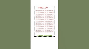 FIND OUT👁️00👁️#IQtest#Eyetest#Math#Gk #BrainExercise#Puzzle#yt #Quiz#Learn#Reels#Views #Viral#Shorts