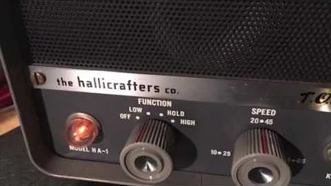 Hallicrafters HA-1 Demo