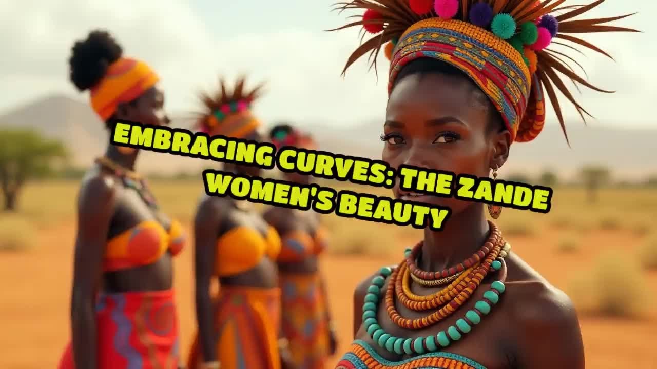 Embracing Curves: The Zande Women's Beauty - YouTube