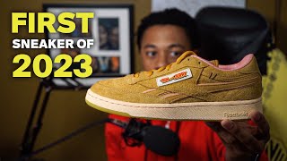 FIRST SNEAKER OF 2023!  TOM AND JERRY REEBOK CLUB C REVENGE REVIEW