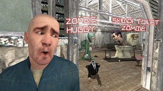 New Skibidi toilets GMAN vs ZOMBIE HUGGY WUGGY-(Garry's Mod Animation)