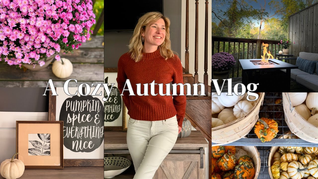 🍂 A Cozy Autumn Vlog | Pumpkins, Fall Decor & Autumn Fashion Finds