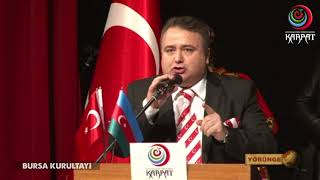 Dünya Karapapak Türkleri Birliği Kurultayları - Karpat Onursal Başkanı Seyfullah Türksoy