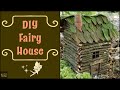 How to Make A Fairy House Out of Nature -- sticks, moss, leaves, etc.