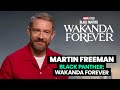 &quot;When Chadwick Laughed It Was Full Of Joy!&quot; Martin Freeman On Wakanda Forever &amp; Chadwick Boseman ❤️