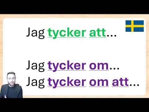 "Jag tycker att" eller "Jag tycker om att" ? Förstå skillnaden