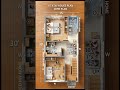 15 x 30 घर का नक्शा #buildmyhome #home #houseplan #housedesign #homeplan #housemap #shorts