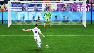 FIFA 23 - Real Madrid CF vs FC Barcelona - Penalty Shootout Gameplay (PS5 UHD) [4K60FPS]