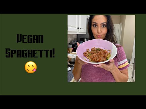 Vegan Spaghetti - YouTube