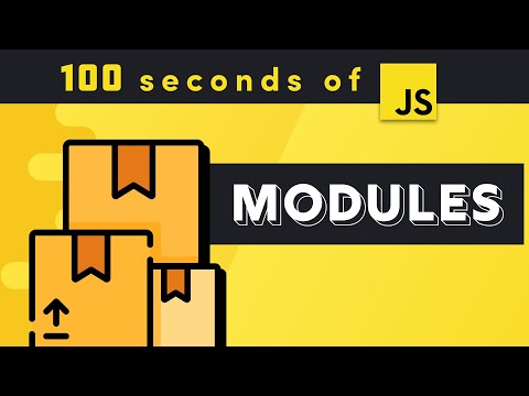 JavaScript Modules in 100 Seconds