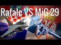 Rafal F3R protiv MiG-29SM - Comparison Croatian Rafale F3R VS Serbian MiG-29SM