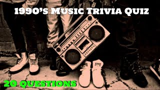 1990's Music Trivia Quiz - 20 Questions - Albums\/Artists\/Songs  - {ROAD TRIpVIA- ep:91]