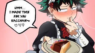 Deku Makes Bakugou A Birthday Cake