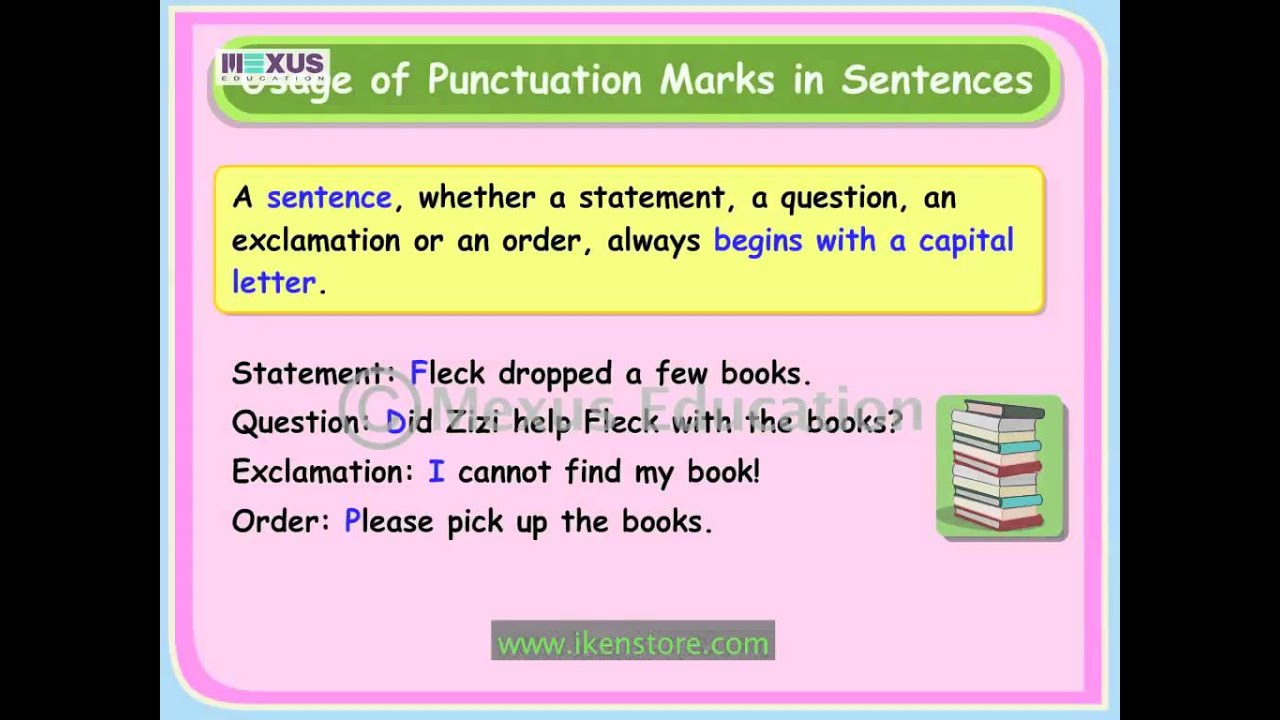 Statement, Question, Exclamation, Order  English Grammar  iken  ikenedu   ikenApp