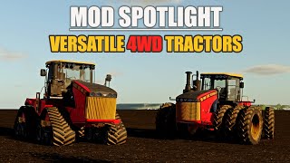 Versatile 4WD Tractors | Mod Review & Comparison | FS19 | Farming Simulator 19