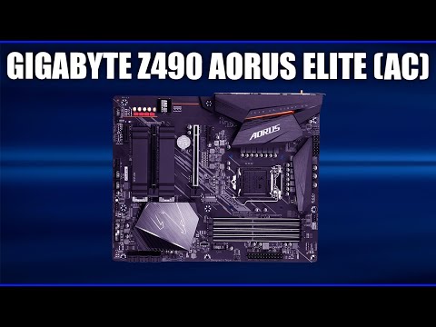 Материнская плата Gigabyte Z490 AORUS ELITE (AC) Материнская плата Gigabyte Z490 AORUS ELITE (AC)