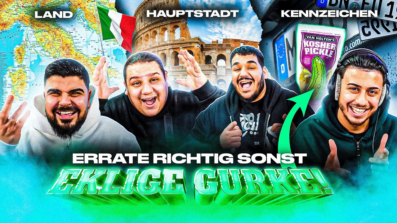 ERRATE RICHTIG CHALLENGE ENDET IM KOTZEN 🤮 mit Biggie68 & Onurcan