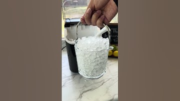 Crunchy Nugget Ice Just Like Sonic Ice #iceeating #asmr #ecozy