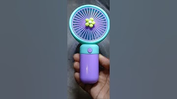 Repairing Mini rechargeable fan#viralshots#experiment#fan