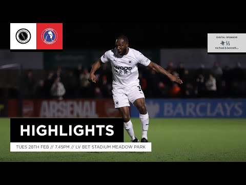 Boreham Wood Dorking Goals And Highlights