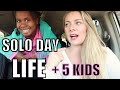SOLO DAY IN THE LIFE OF A STAY AT HOME MOM WITH 5 KIDS I ADOPTIVE MOM I LARGE ADOPTIVE FAMILY