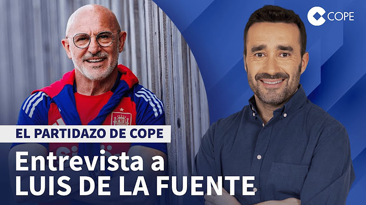 Luis de la Fuente: "NO somos RACISTAS, somos un EJEMPLO" | El Partidazo de COPE