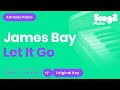 Let It Go - James Bay (Piano karaoke demo)