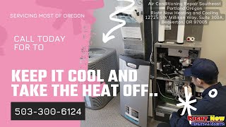 Air Conditioning Repair Southeast Portland Oregon - Right Now Heating and Cooling - 503-300-6124