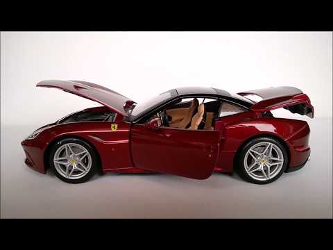 自動車 Burago Ferrari California T 1/18 Bburago 1:18 Ferrari California T Closed Top Signature