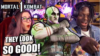 KHAMELEON, QUAN CHI and ??? Quan Chi Official Gameplay Trailer Live Reaction! - Mortal Kombat 1