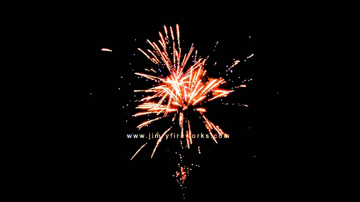 134 shots conbined cake showbox fireworks green glittering