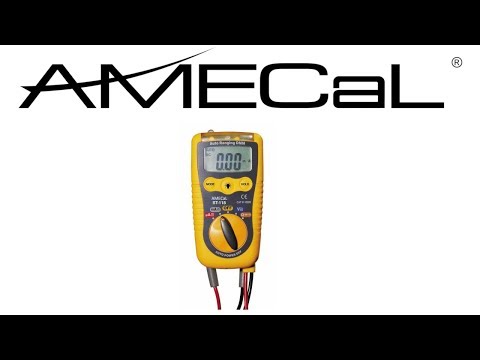 105: Review of the Chauvin Arnoux CA702 pocket multimeter 