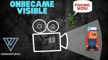 OnBecameVisible and OnBecameInvisible Unity.