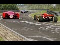 F1 Ferrari SF71H '18 vs Ferrari F80 vs Bugatti Chiron vs Mercedes-Benz Vision GT
