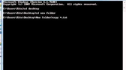 Tutorial To Merge Multiple Notepad File With DOS