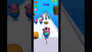 Fat Body Run Rush Race Games #mobilegames all levels gameplay (android & iOS) #gameplay #shorts screenshot 4