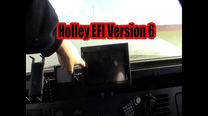 Holley EFI Fuel Injection V6 firmware upgrade Version 6 HP Dominator Terminator software  Bronco