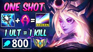 1 ULT = 1 KILL ONE-SHOT LUX MID | STORMSURGE DARK HARVEST SYNERGY IS OP | Best Build & Runes S14