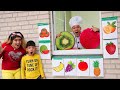 Jason Pretend Play Fruit drive trough Cafe