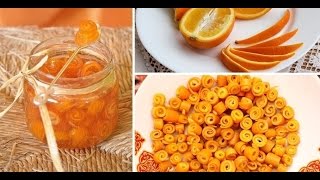 видео Варенье из апельсиновых корок «Завитушки»